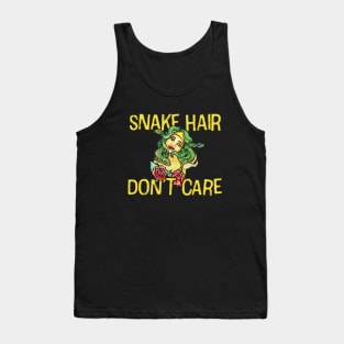 Snake Hair Don't Care Tank Top